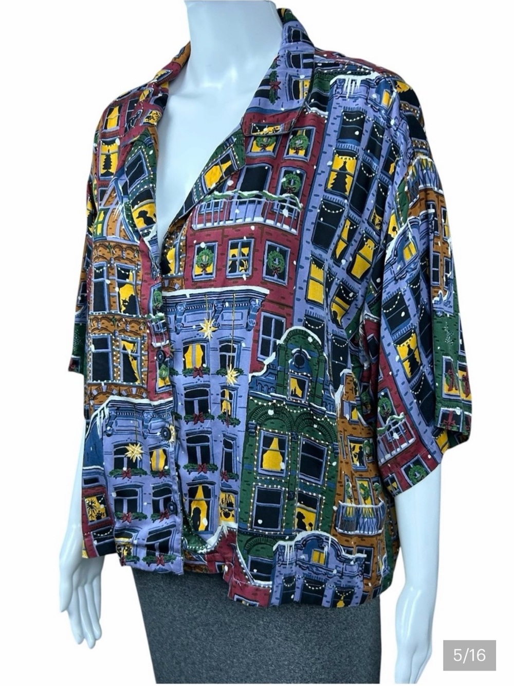 Printfresh Manhattan dreaming eco satin pajamas